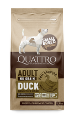 Корм для собак маленьких порід Quattro Adult Duck Small Breed 7 кг