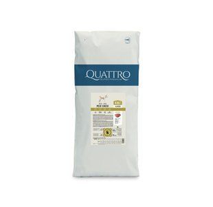 Корм для дорослих собак усіх порід з качкою Quattro Adult All Breed Duck 15 кг